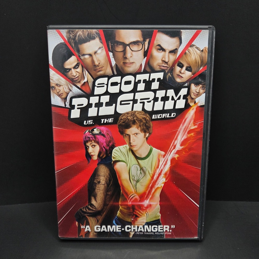 Scott Pilgrim vs. The World DVD Michael Cera Action Comedy Cult Classic Movie